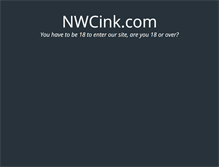 Tablet Screenshot of nwcink.com